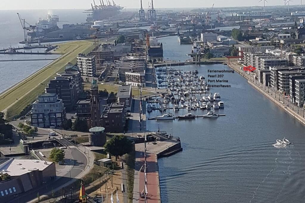 Fewo Pearl 207 Am Yachthafen Inkl. Tiefgarage Бремерхафен Экстерьер фото